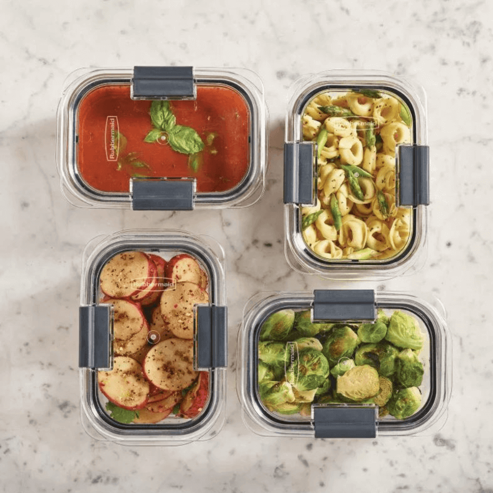 Sét hộp Tritan Rubbermaid Brilliance 24 món made in USA hàng chính hãng