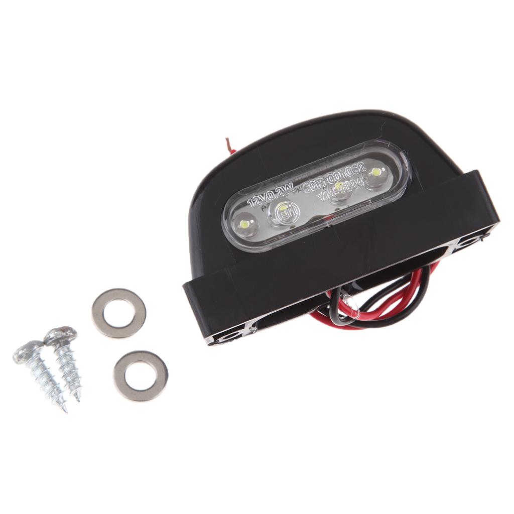 Waterproof Plate Light with LED for License Plate Light Backup Light Tail Light