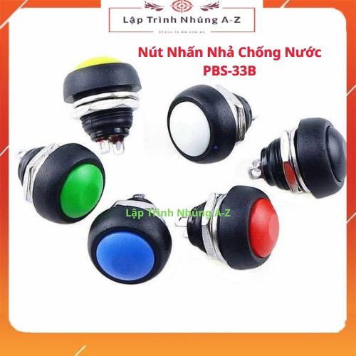 [Lập Trình Nhúng A-Z][127] Nút Nhấn Nhả Chống Nước PBS-33B