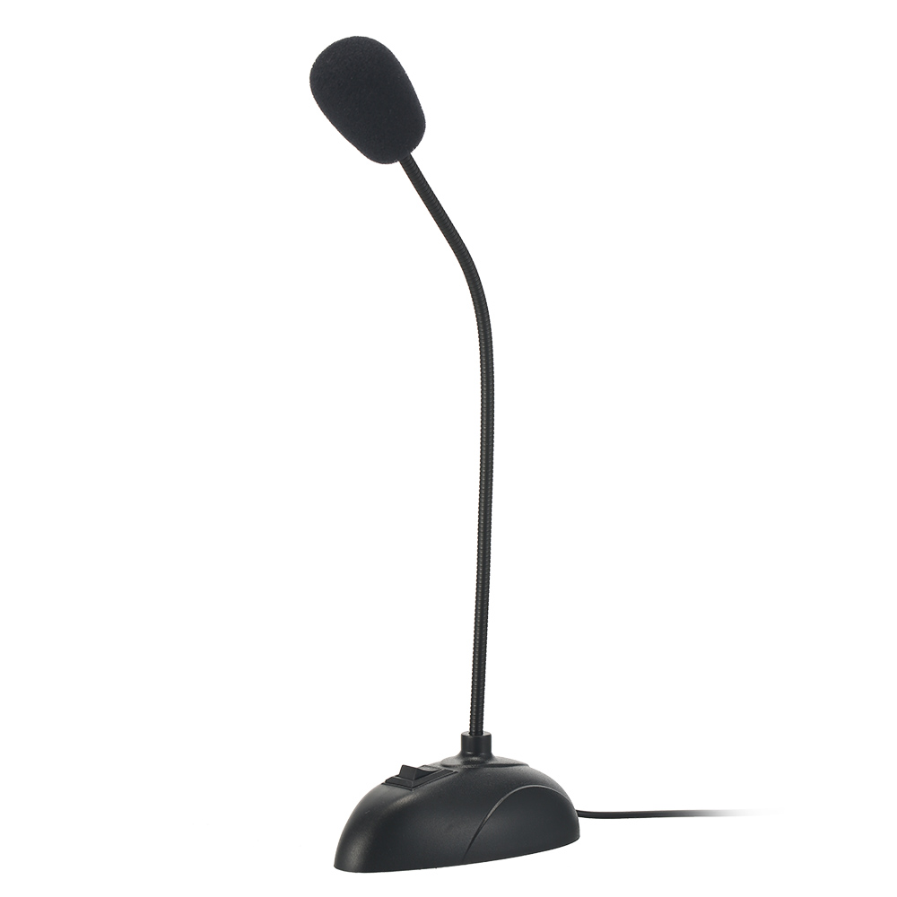 Chân Đế Micrô Có Dây Đầu Cắm Cổ Ngỗng Linh Hoạt Mini Studio 3,5 Mm Cho Máy Tính PC Máy Tính Để Bàn Máy Tính Xách Tay