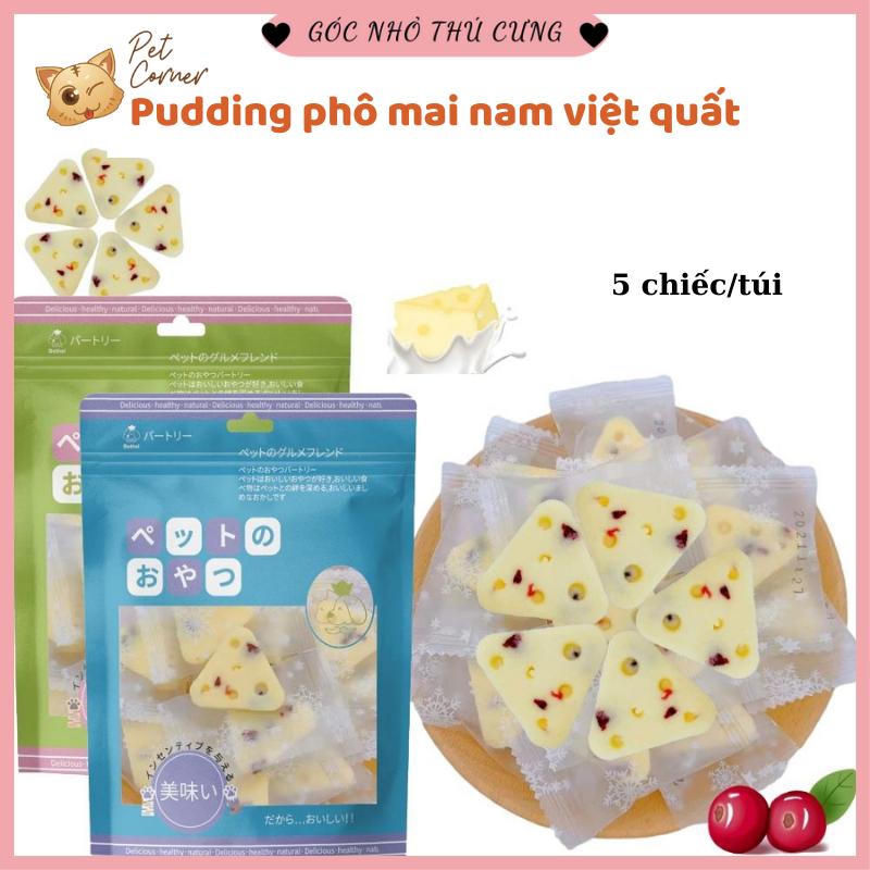 Bánh thưởng phô mai béo ngậy, giàu dinh dưỡng cho thú cưng