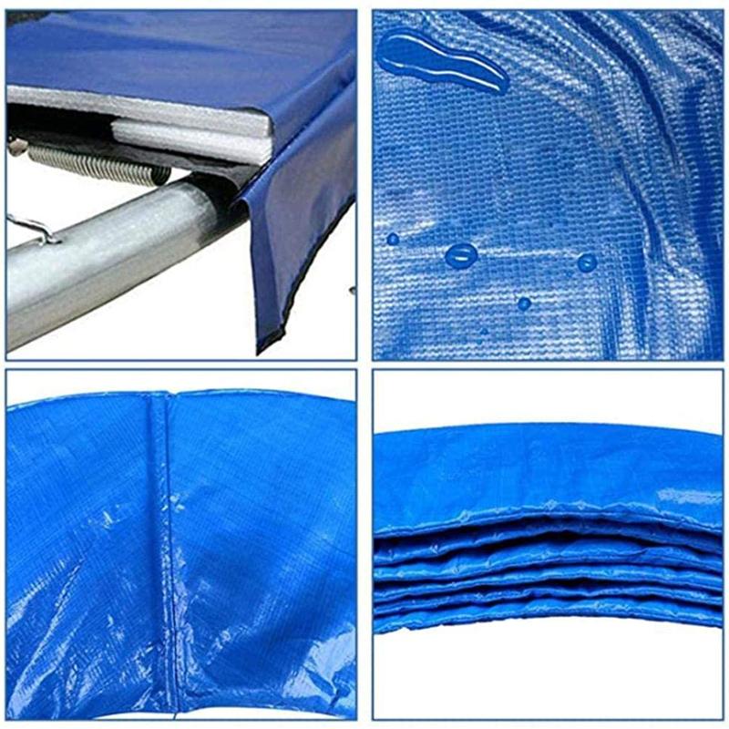 6/8/10 feet bảo vệ tấm bạt lò xo mat tấm bạt lò xo an toàn tròn bảo vệ lò xo bao gồm các phụ kiện tấm bạt lò xo không thấm nước Color: 10 feet 306cm