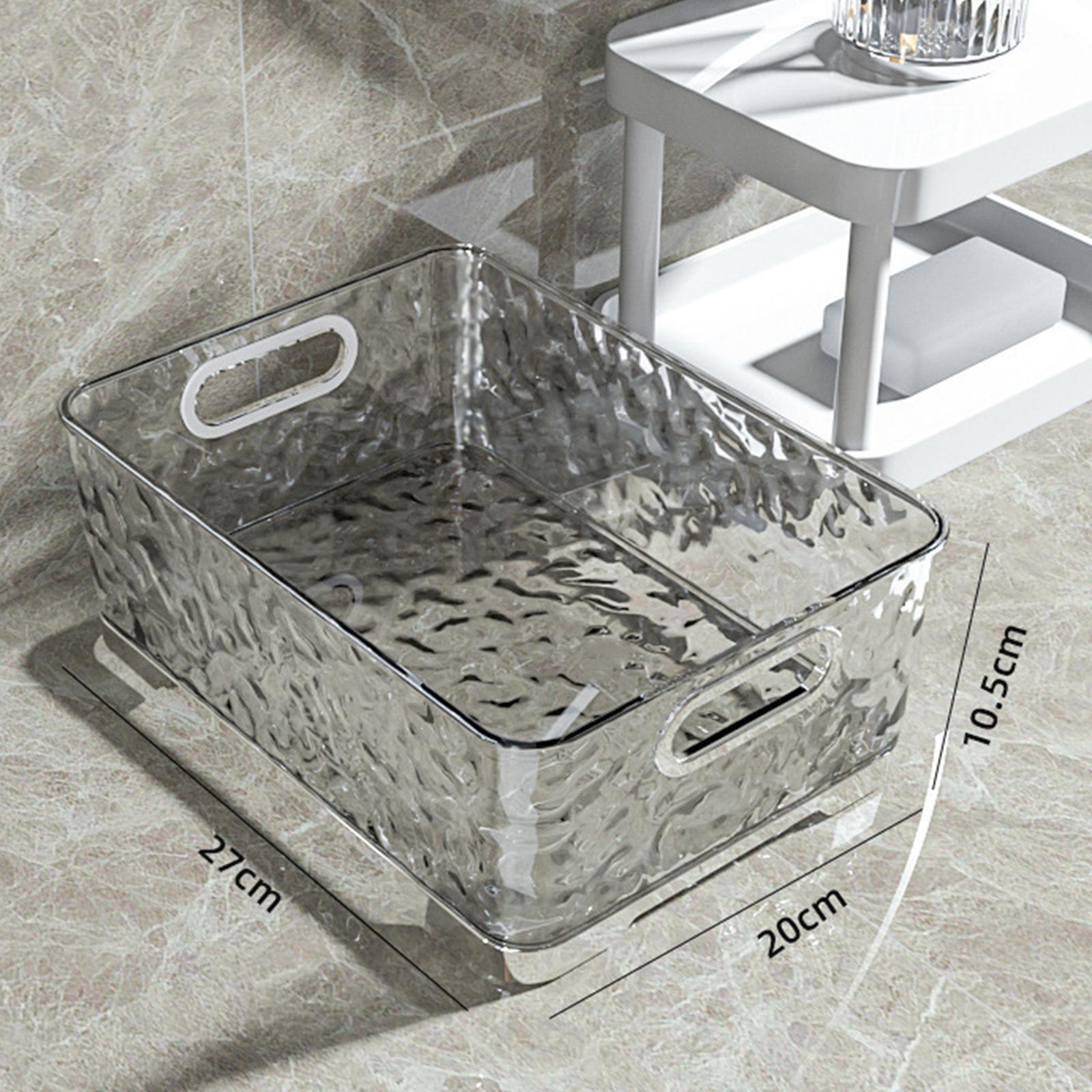 Cosmetic Storage Box Bathroom Organizer Case for Bathroom Cabinet Countertop