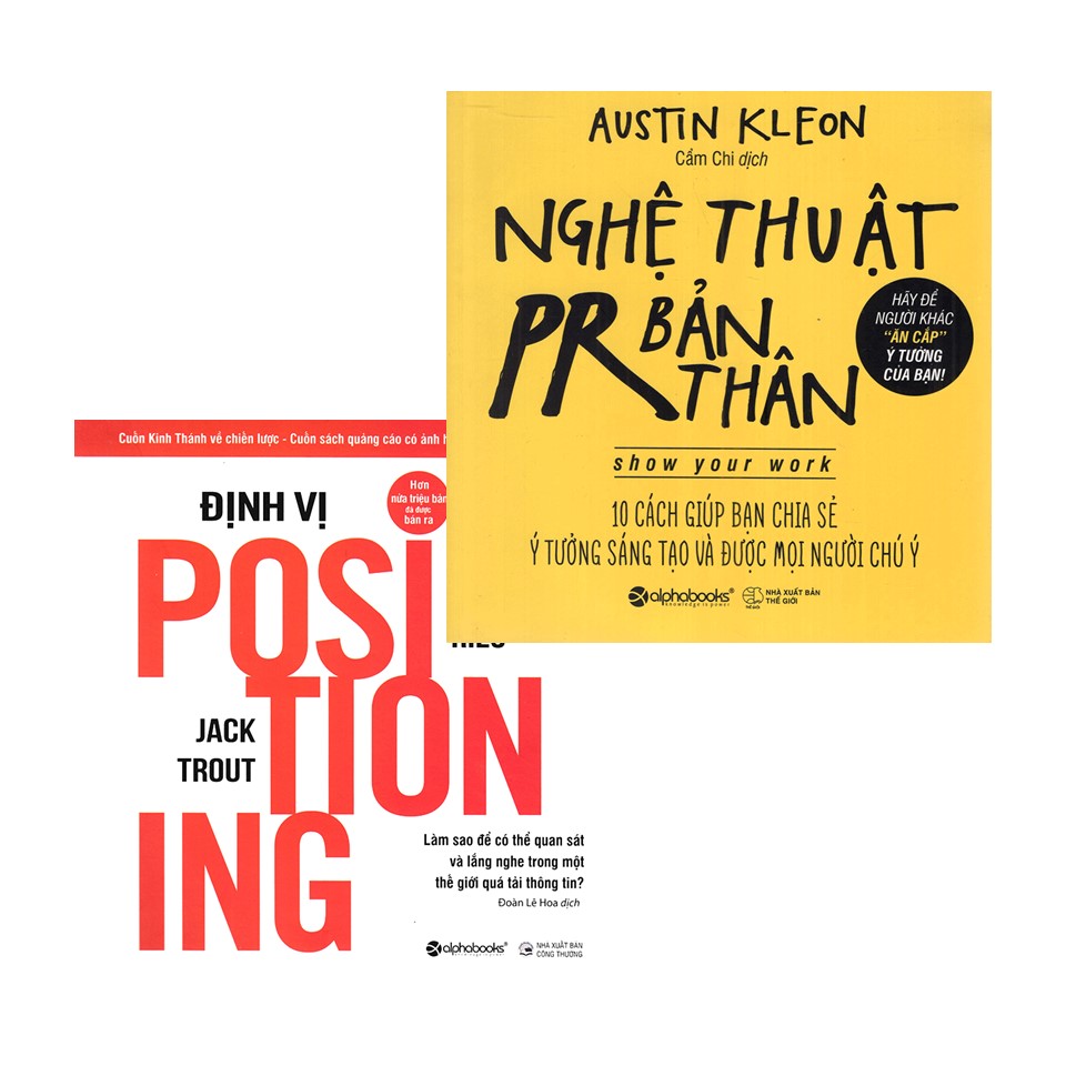 Combo Định Vị + Nghệ Thuật Pr Bản Thân (Bộ 2 Cuốn)