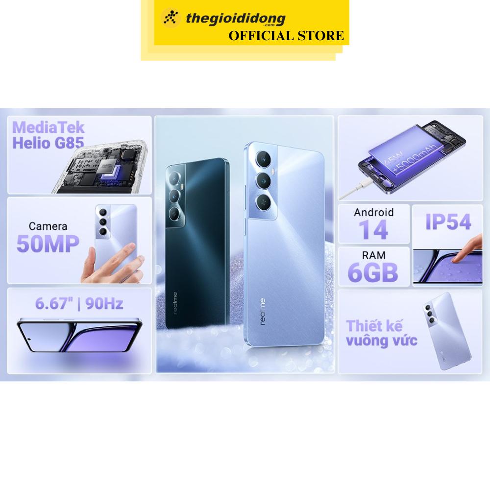 Điện thoại realme C65 (6GB/128GB) - Hàng Chính Hãng