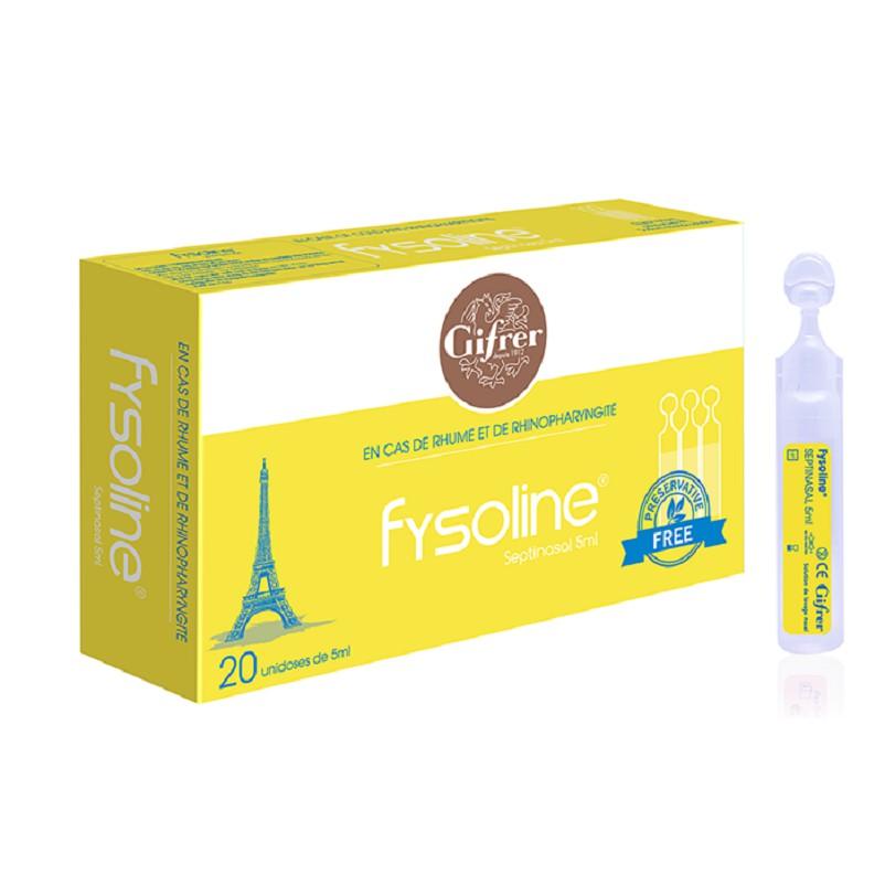 Nước muối vệ sinh mũi Fysoline vàng
