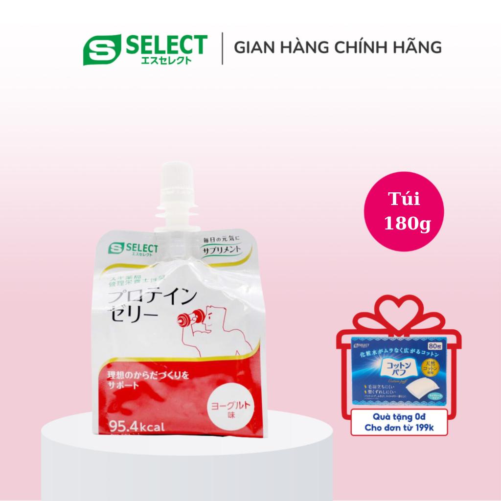 Thạch Uống S Select Protein Jelly Drink S Select Nhật Bản (Túi 180g)