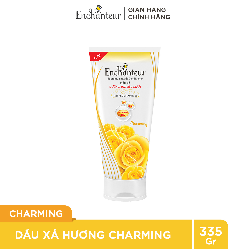 Dầu xả nước hoa Enchanteur Charming dưỡng tóc siêu mượt 335gr