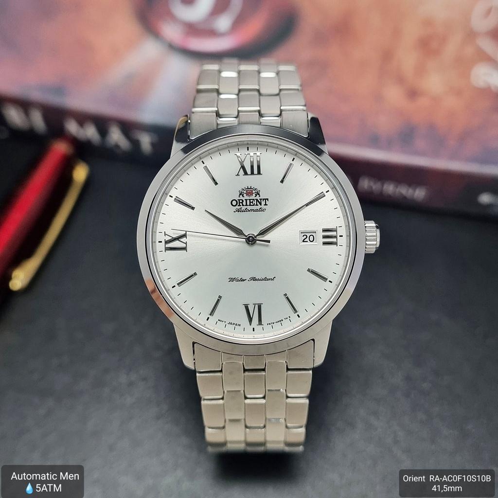 Đồng Hồ Nam Dây Thép Orient Symphony Gen 4 RA-AC0F10S10B - Size 41.6mm