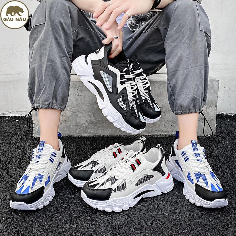 Giày sneaker GN554 đế độn thời trang Gấu Nâu chuyên giày nam