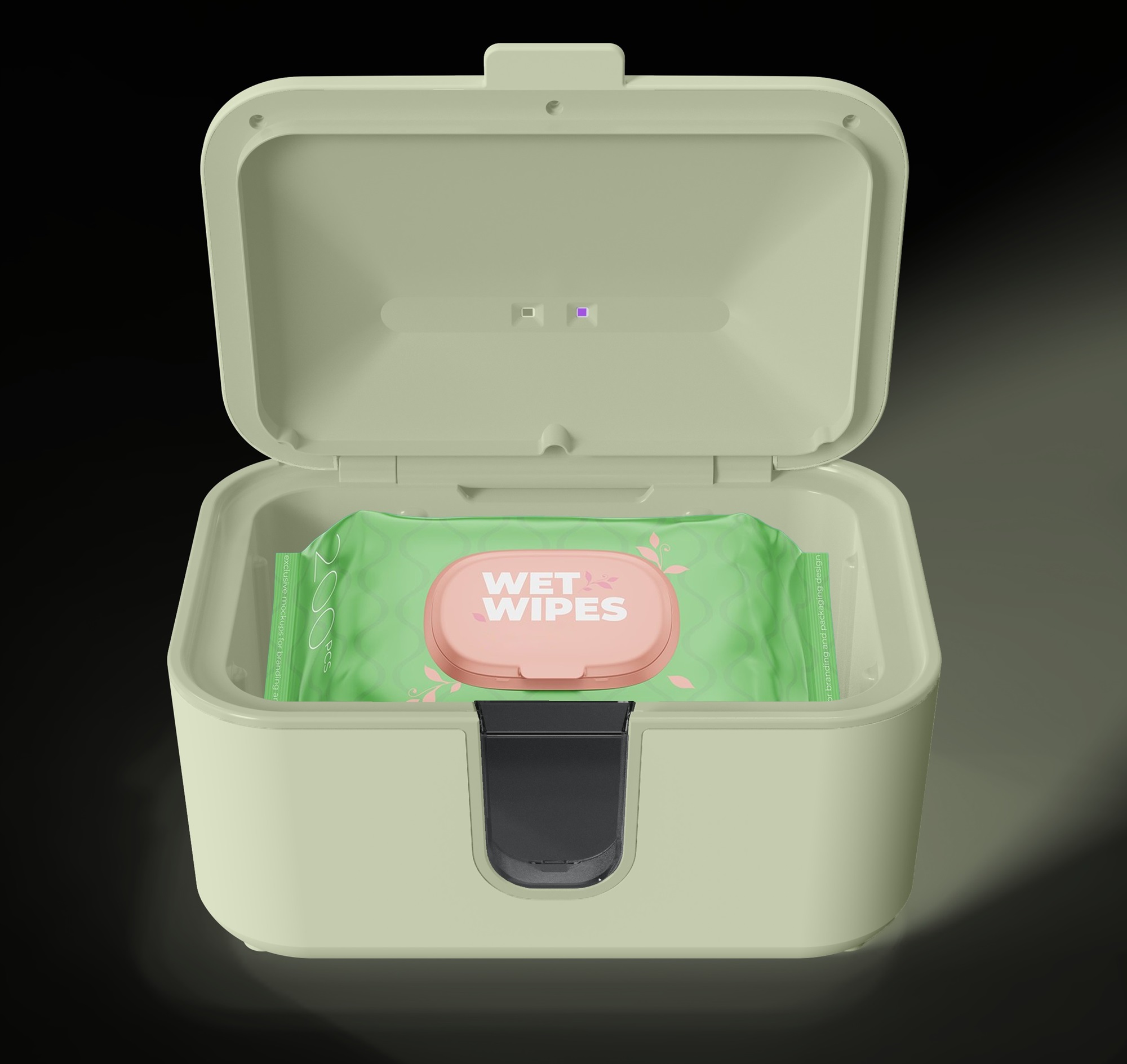 Máy ủ ấm Và Tiệt Trùng UVC-LED Khăn Giấy ướt Cho Bé Fatz Baby Warm 5 FB7300MX Hàng Chính Hãng