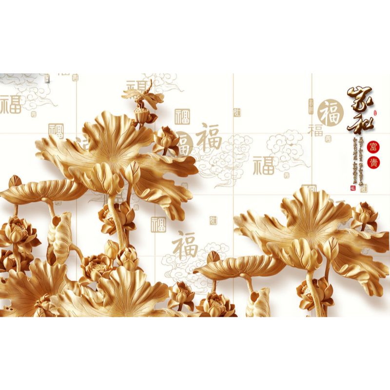 Tranh Dán Tường 3D Cao Cấp FD-041