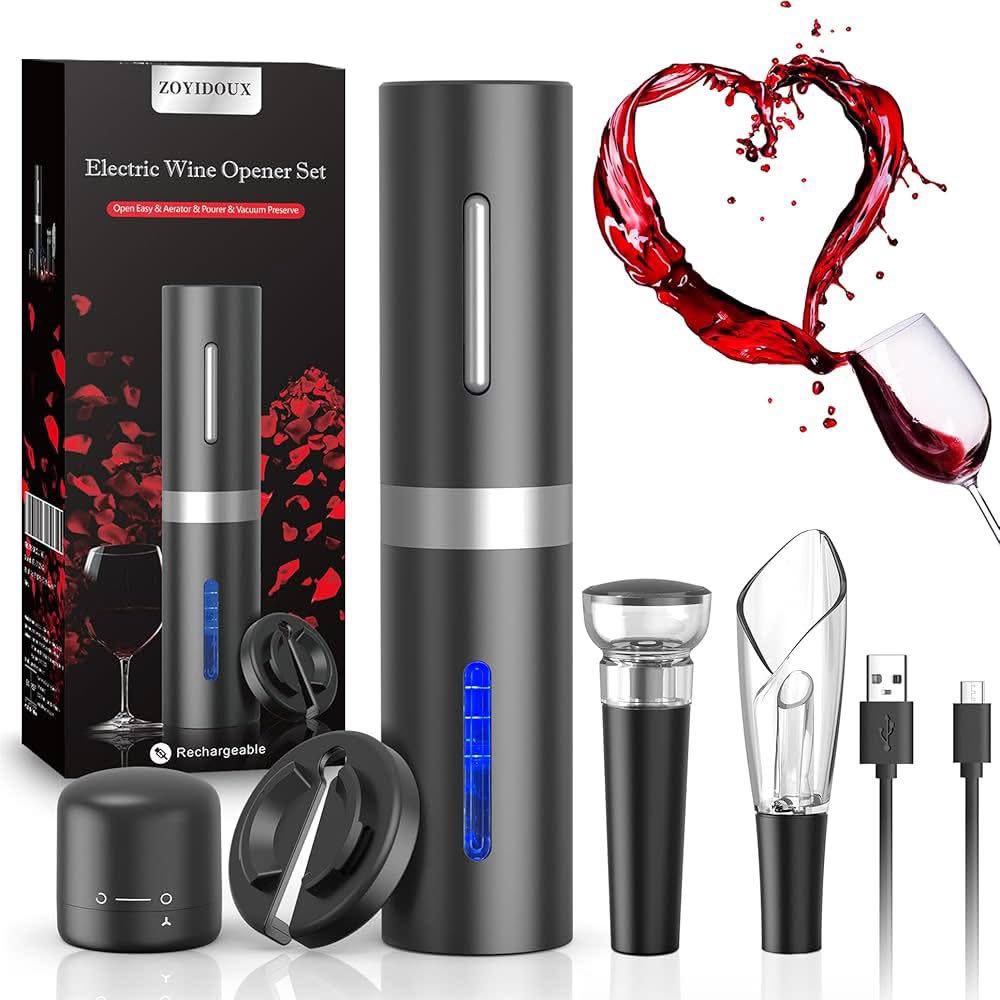 DỤNG CỰ MỞ RƯỢU PIN ELECTRIC WINE SET
