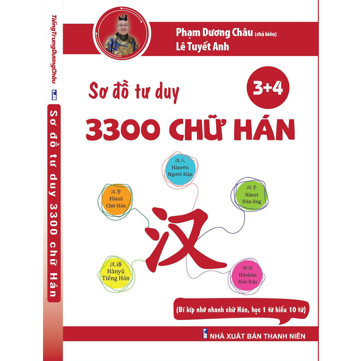 Sách Sơ Đồ Tư Duy 3300 chữ Hán 34 - Sách Hách Não chữ Hán - Học Một Biết Mười - Học Từ Vựng Tiếng Trung Bằng Hình Ảnh - Phương Pháp Chuẩn Châu Âu - Phạm Dương Châu