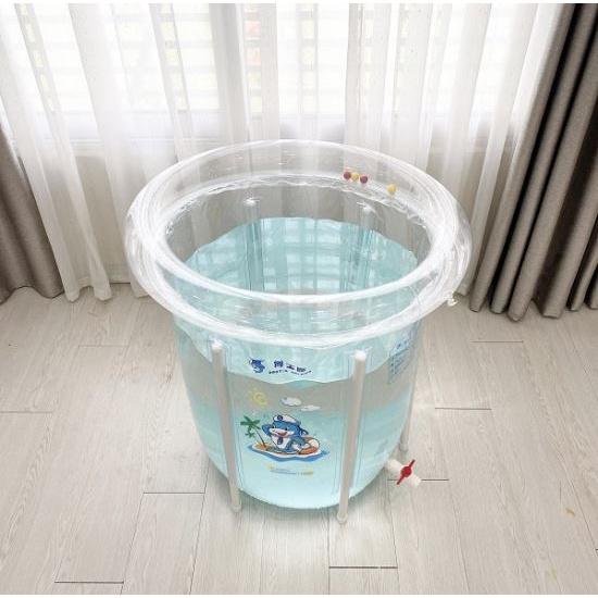 BỂ BƠI SPA ĐỨNG THÀNH CAO CHO BÉ DOCTOR DOLPHIN 80x80 (TẶNG PHAO CỔ)