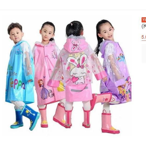 Áo mưa cho bé đi học họa tiết hoạt hình ngộ nghĩnh ......