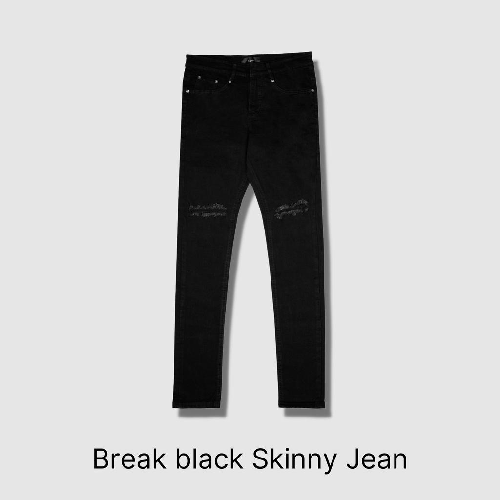 Quần Skinny jeans rách gối August dành cho boots SKN1R lỗi 1 đổi 1