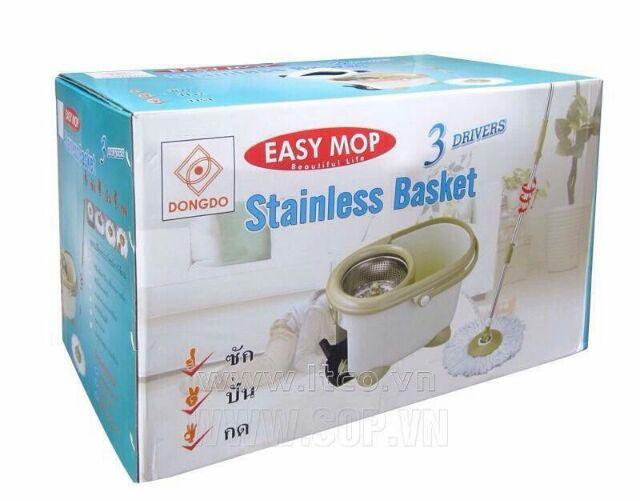 Bộ lau nhà Easy Mop xanh sữa