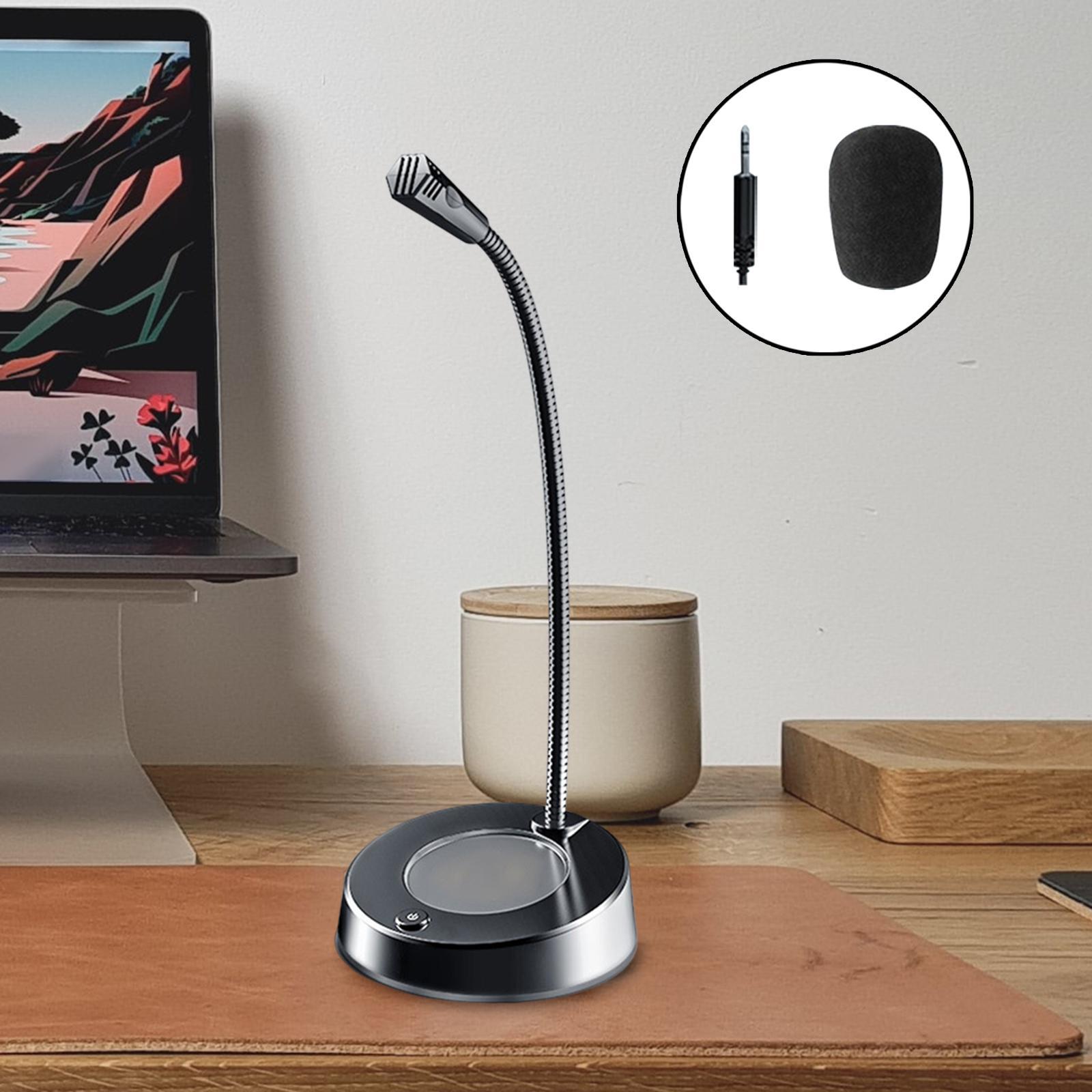 USB Computer Microphone 360 Gooseneck Design for Meetings Desktop PC Youtube