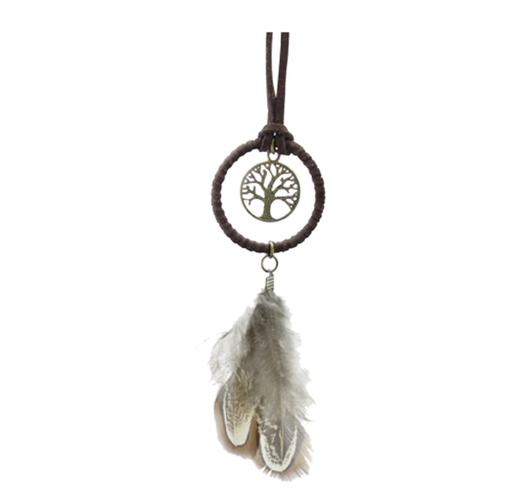 Handmade Dream Catcher Charm Pendant for Keyring Key Chain Car Hanging Decor