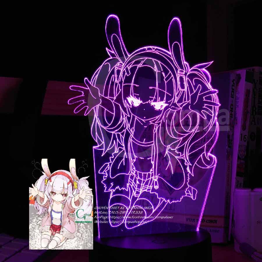 Đèn Ngủ Anime LED 3D Azur Lane Muse Laffey GAZL0101 16 MÀU TÙY CHỈNH COMPASHOP