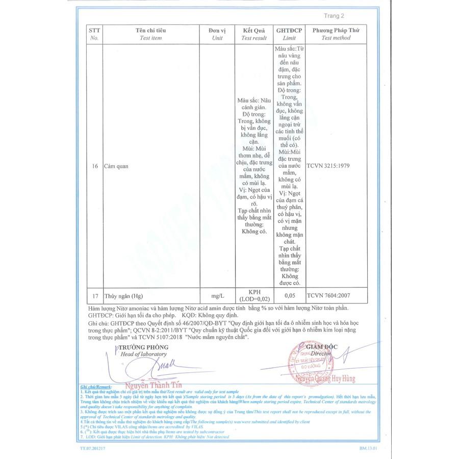 [ OCOP] Thùng Nước Mắm Nguyên Chất Thượng Hạng 1 lít  (100% Thành Phần Tự Nhiên - Nước Mắm Cá Đen Phan Thiết)