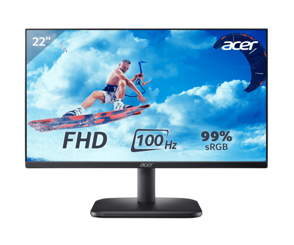 Màn Hình Acer EK221Q E3 22 inch ( FHD/IPS/100Hz/1ms ) - Hàng Chính Hãng