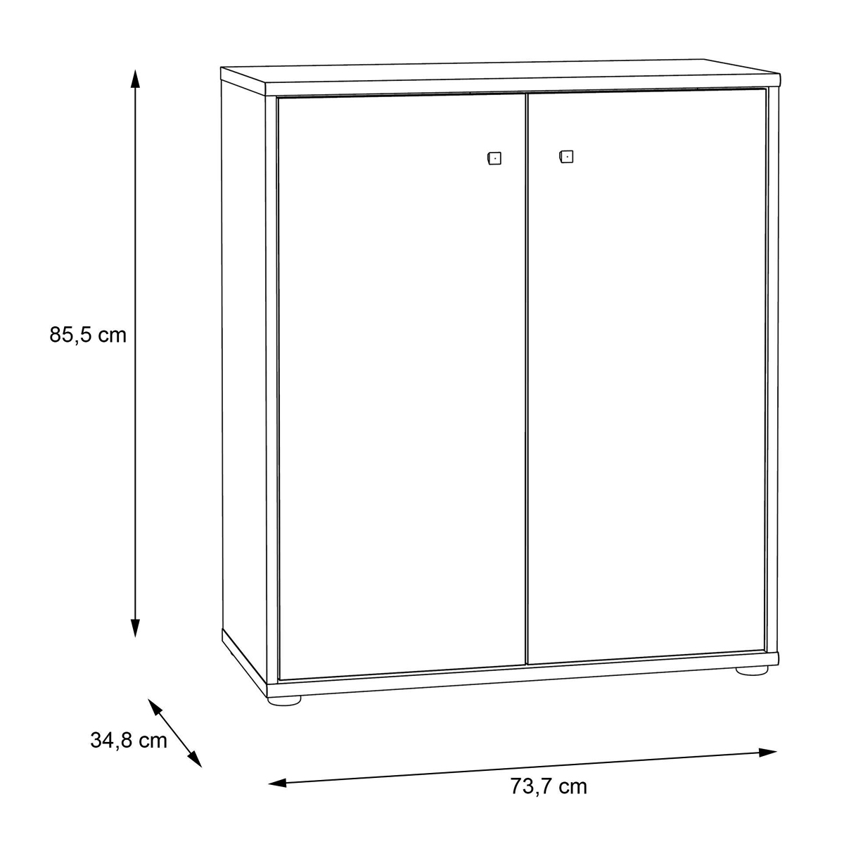 TỦ ĐỒ ĐA NĂNG ECOFURNIX GT2127