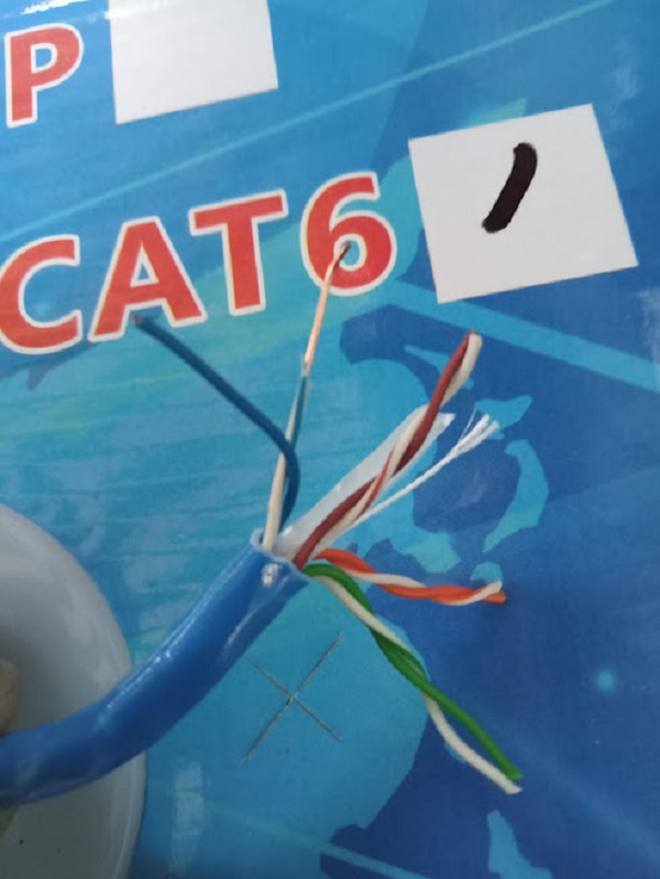 Cáp mạng CAT 6 - 305m chuyên camera IP, mạng LAN