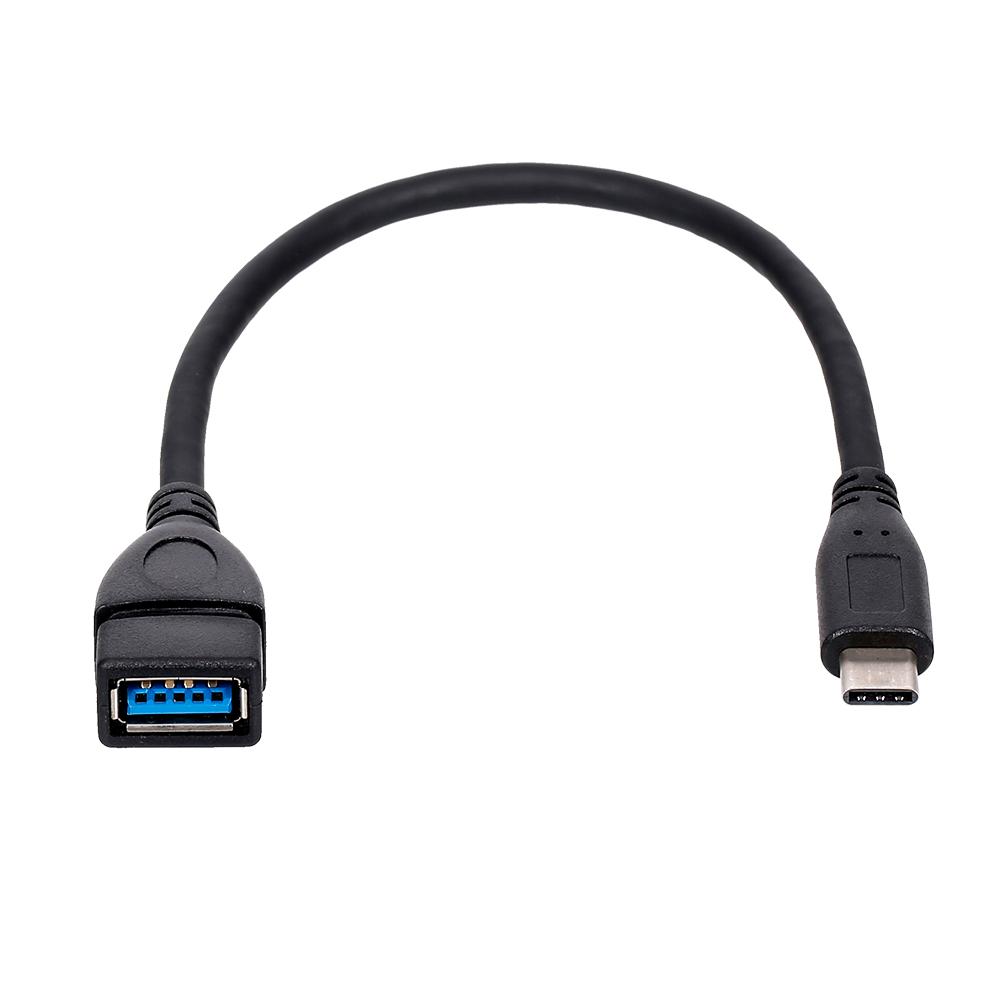 Type-C to USB3.0 Adapter Cable OTG Cable Type-C Male to USB3.0 Female Converter High-speed Transmission for Type-C Phone