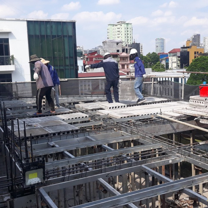 Tấm sàn bê tông lắp ghép 60