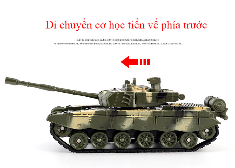 Đồ chơi mô hình xe đầu kéo xe tăng KAVY nhựa ABS an toàn, kích thước lớn, chi tiết sắc sảo, đẹp