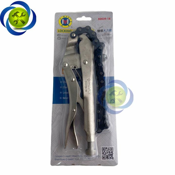 Kìm bấm xích C-Mart B0039-18 xích dài 450mm