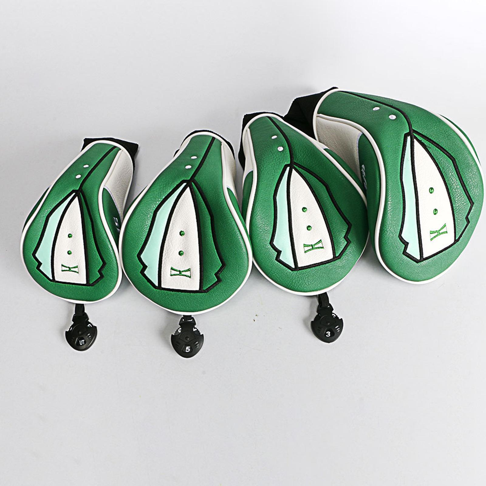 Golf Club Iron Head Covers Wedge Iron Protective Headcover Waterproof Golf Accessories