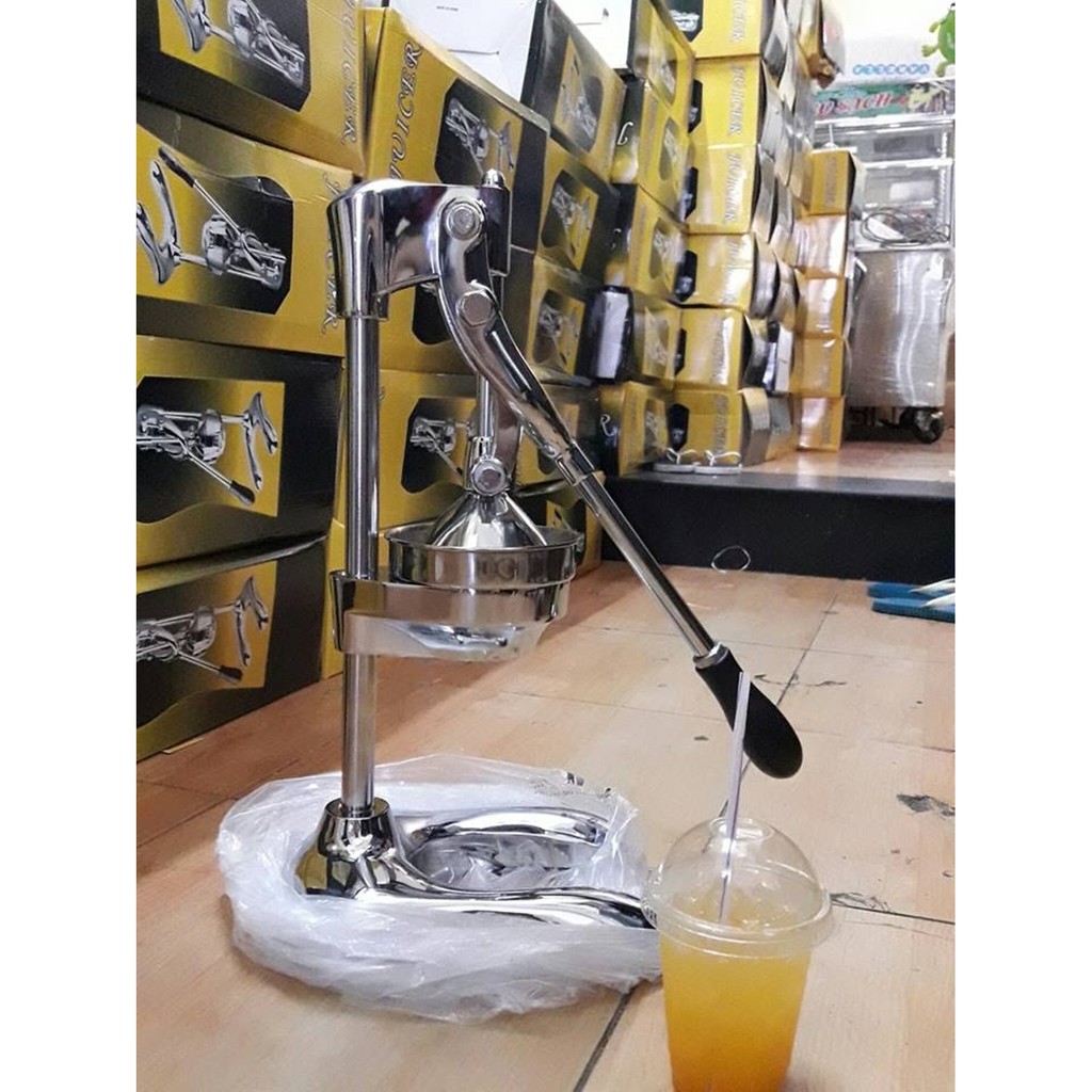 Máy ép cam, ép trái cây bằng tay inox 6kg loại Tốt
