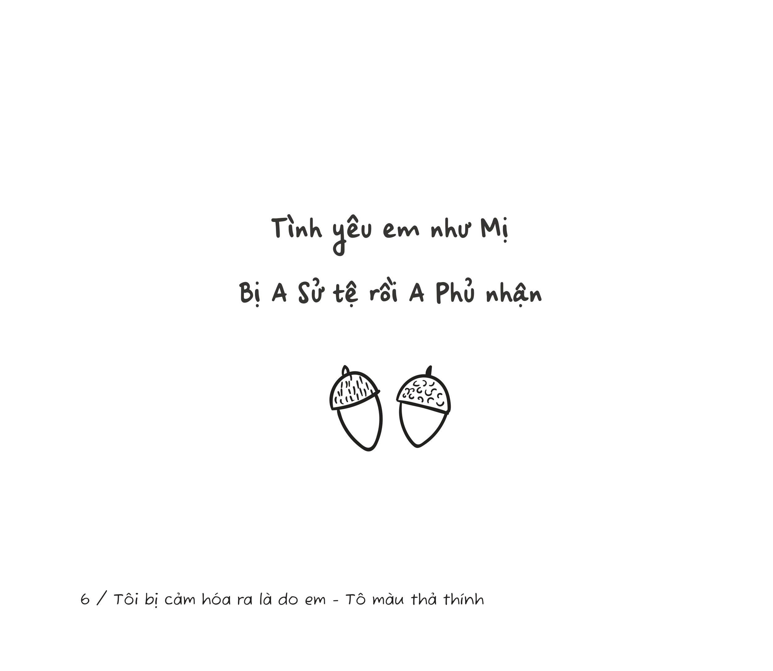 Sách Tôi Bị Cảm Hóa Ra Là Do Em - Tô màu thả thính - Phạm Duy Phúc