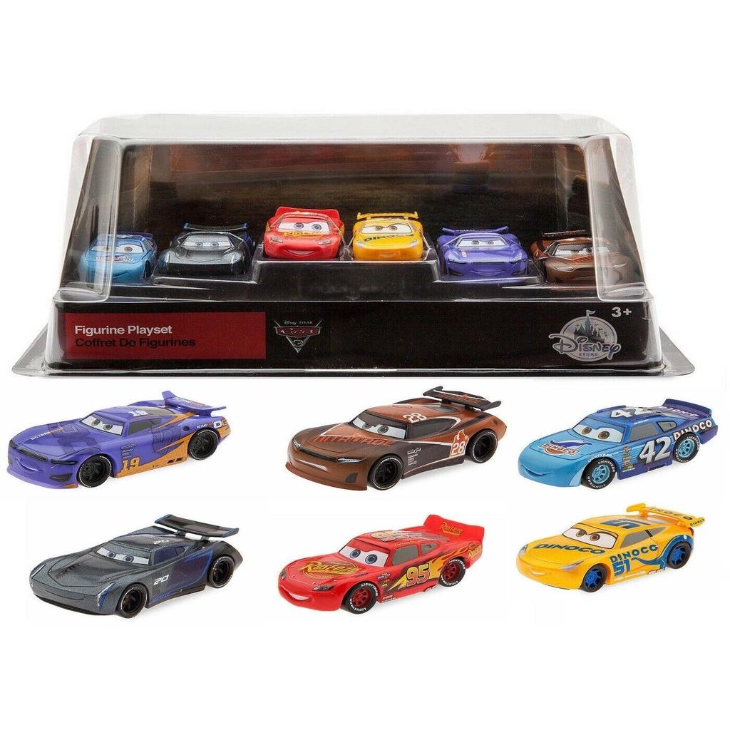 Đồ chơi mô hình nhân vật Pixar Cars Cars 3 6 Piece PVC Figurine Playset