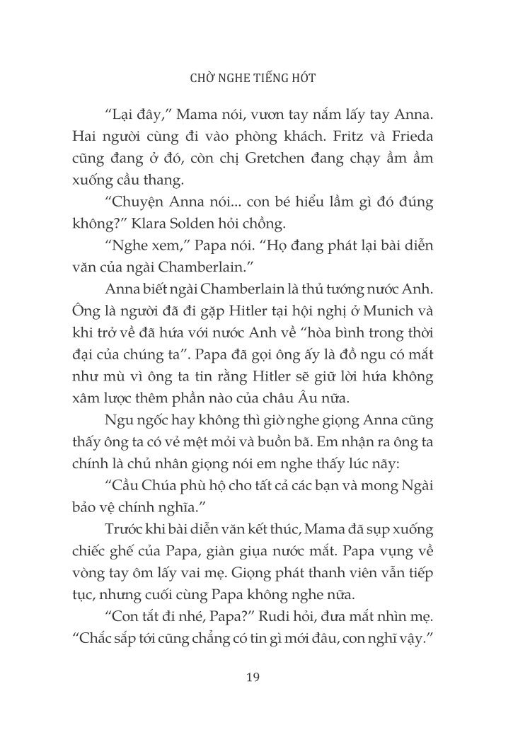 Sách Chờ Nghe Tiếng Hót