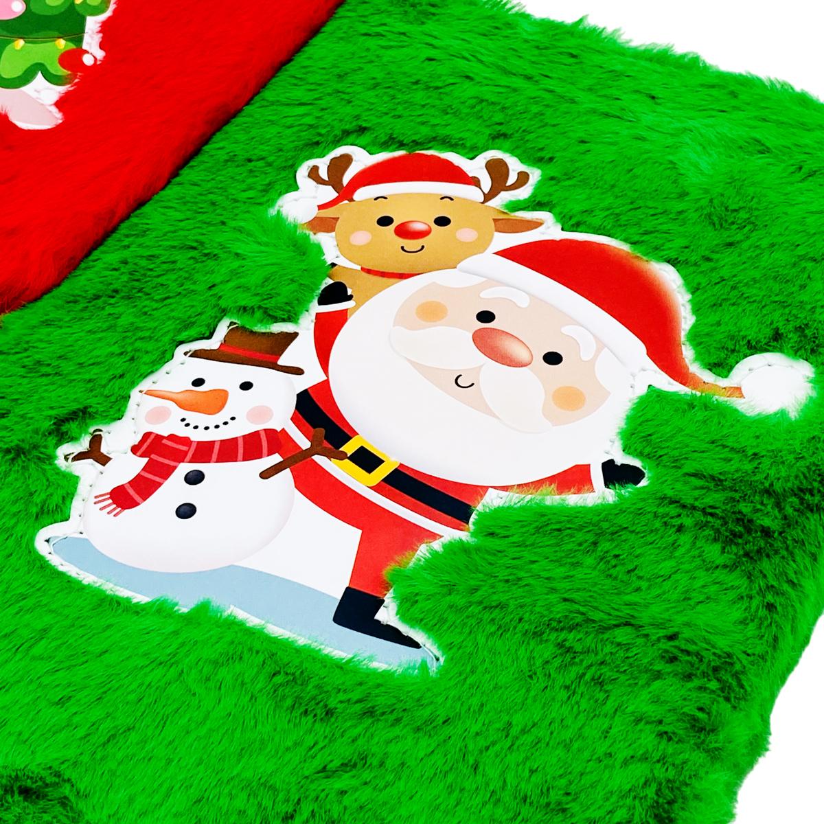 Sổ Tay Mini Giáng Sinh A5 - Kẻ Ngang - 80 Trang 90gsm - MP CH24024 - Màu Xanh Lá