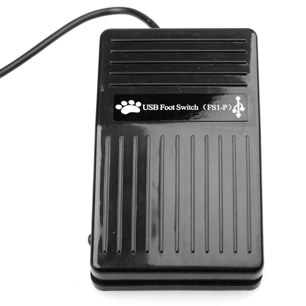USB Remote Controls Single Foot Pedal for Keyboard Mouse Game