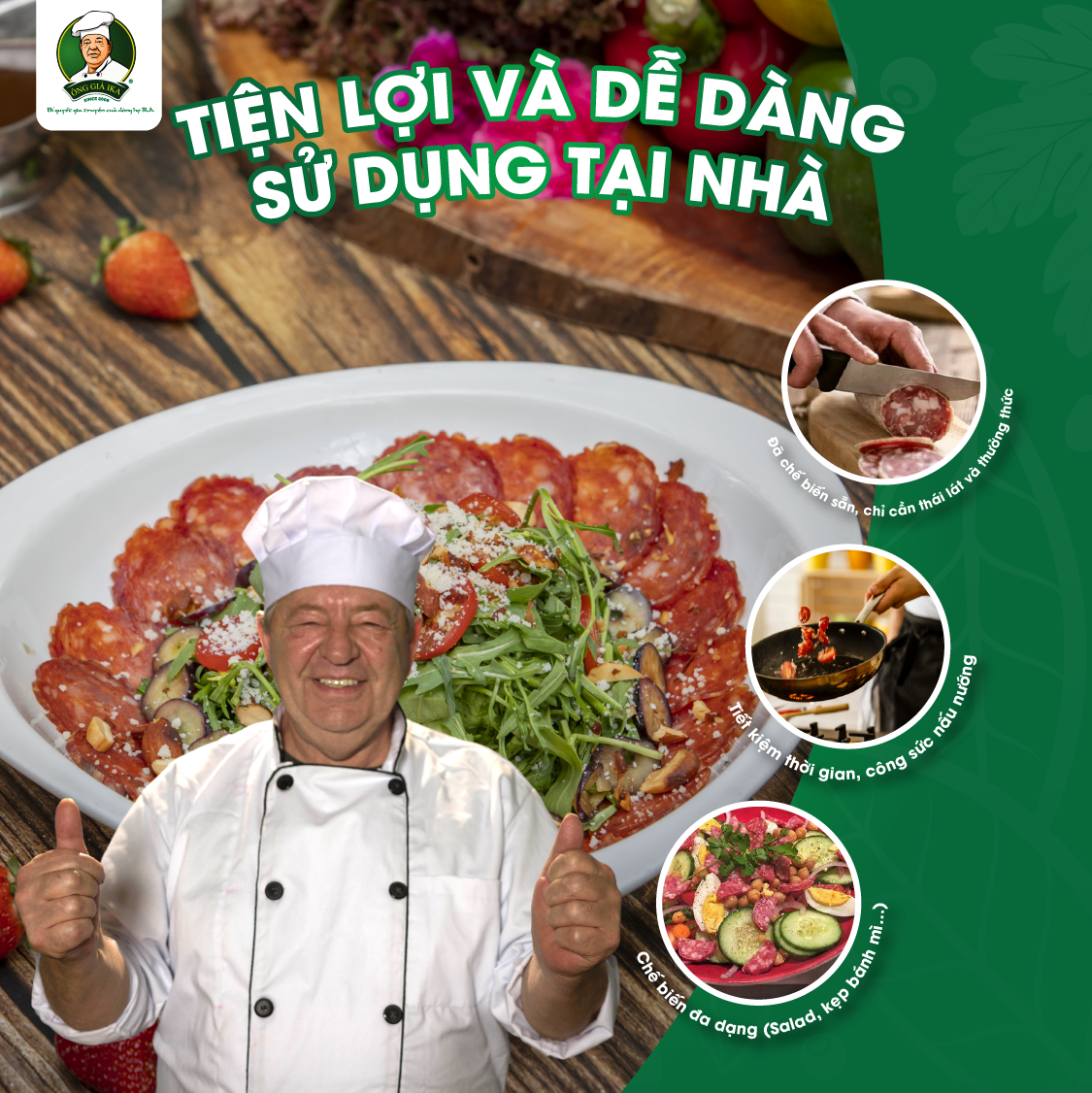 [Chỉ Giao Hà Nội] Salami Tiêu đỏ 200g