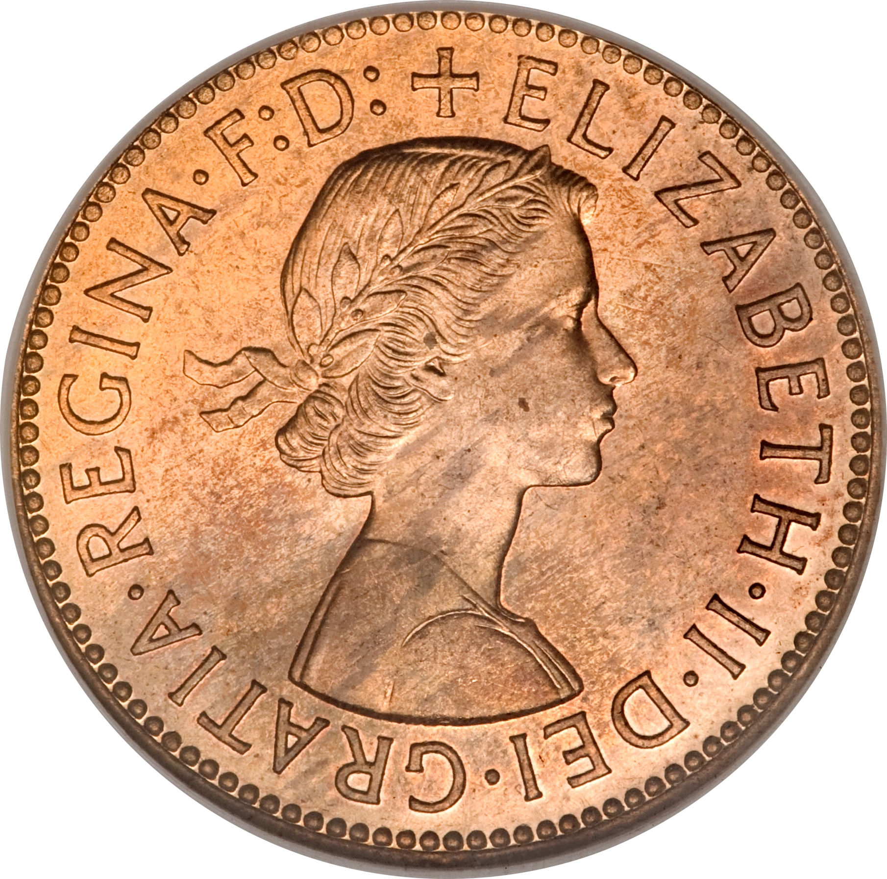 Đồng xu Anh 1/2 penny Thuận buồm xuôi gió, 1 trong 10 đồng xu may mắn nhất thế giới