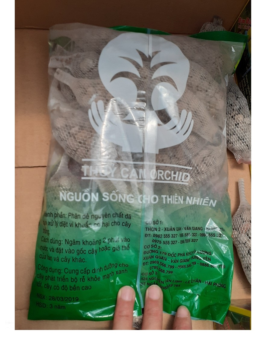 PHÂN DÊ NGUYÊN CHẤT CHUYÊN BÓN CHO PHONG LAN, CÂY CẢNH 380G