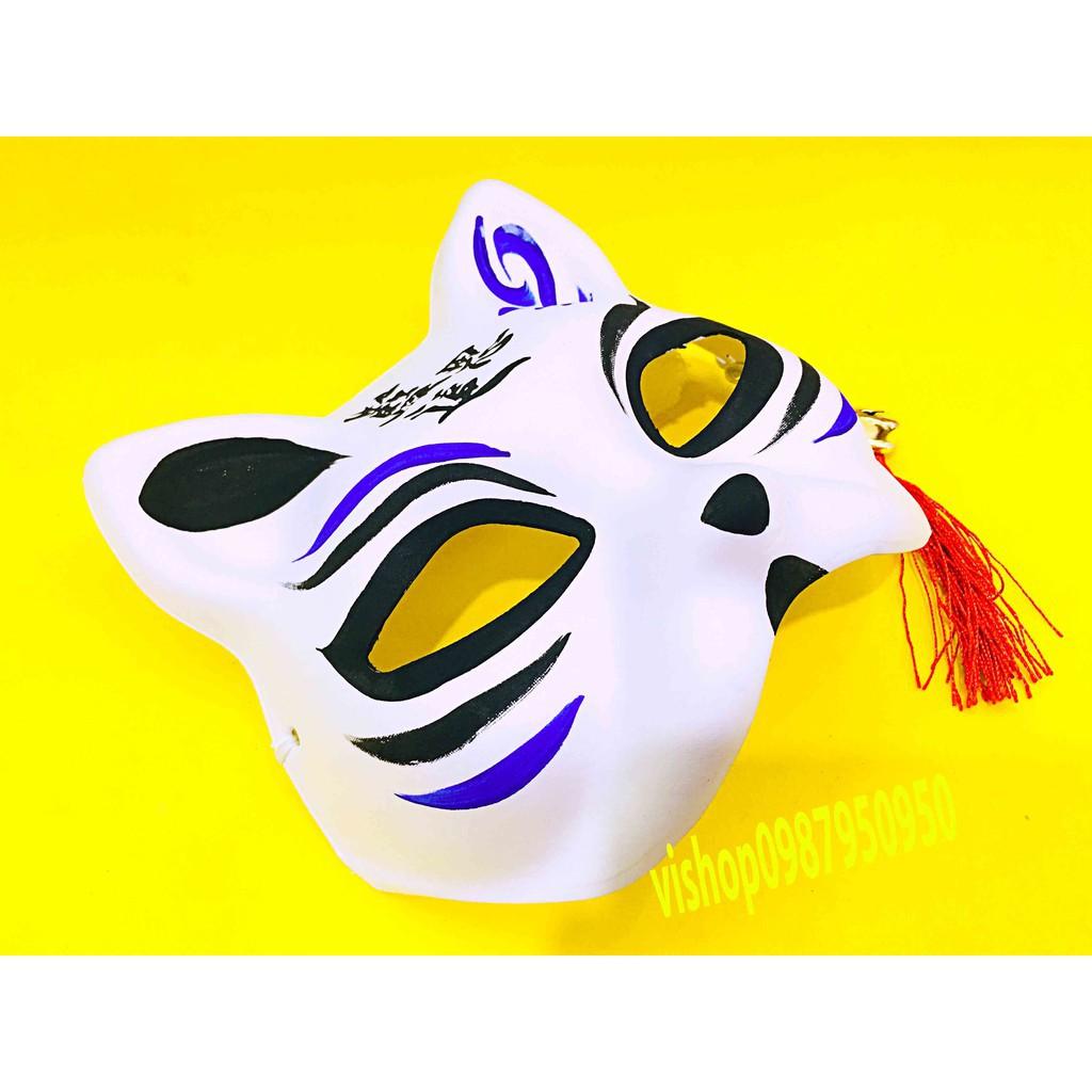 mặt nạ hóa trang vẽ mèo cap cấp hàng đẹp mã QFO89 MLINHPI