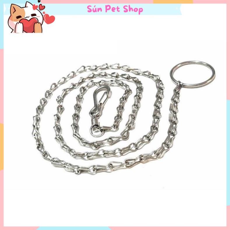Dây xích Inox cho thú cưng - Dây dắt chó mèo