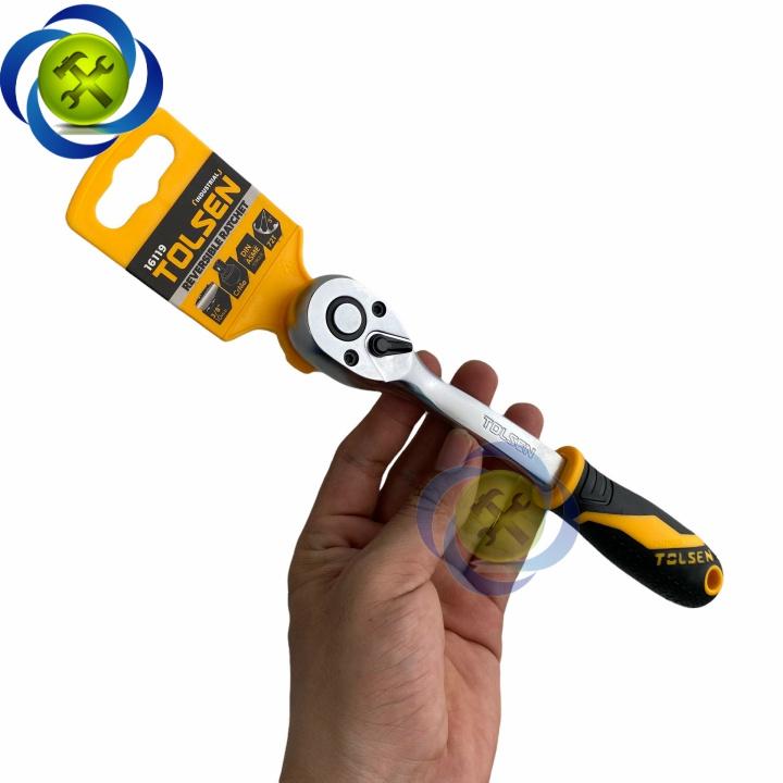 Cần siết tự động 3/8 Tolsen 16119 loại 72 răng chiều dài 200mm