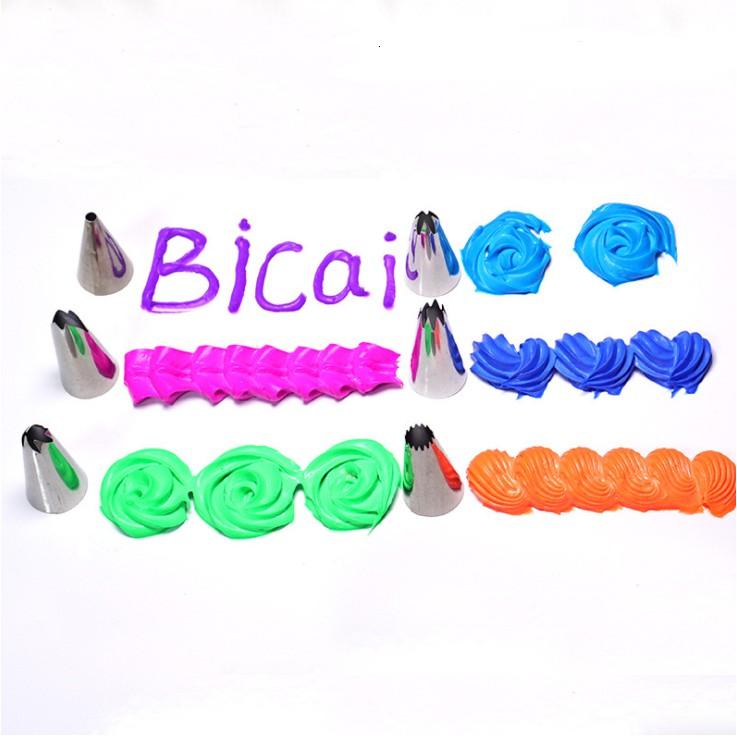 KHO-HN * Bộ 06 đầu chiết bắt keo kem bằng kim loại cho các bạn làm trang trí vỏ ốp điện thoại, DIY