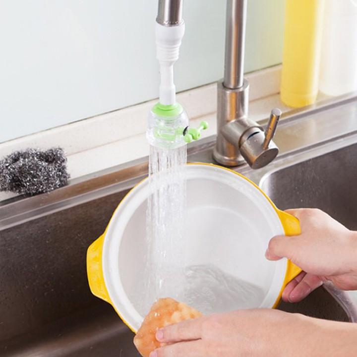 Vòi Nước Trong Suốt Xoay 360 Độ Tăng Áp Lực Nước