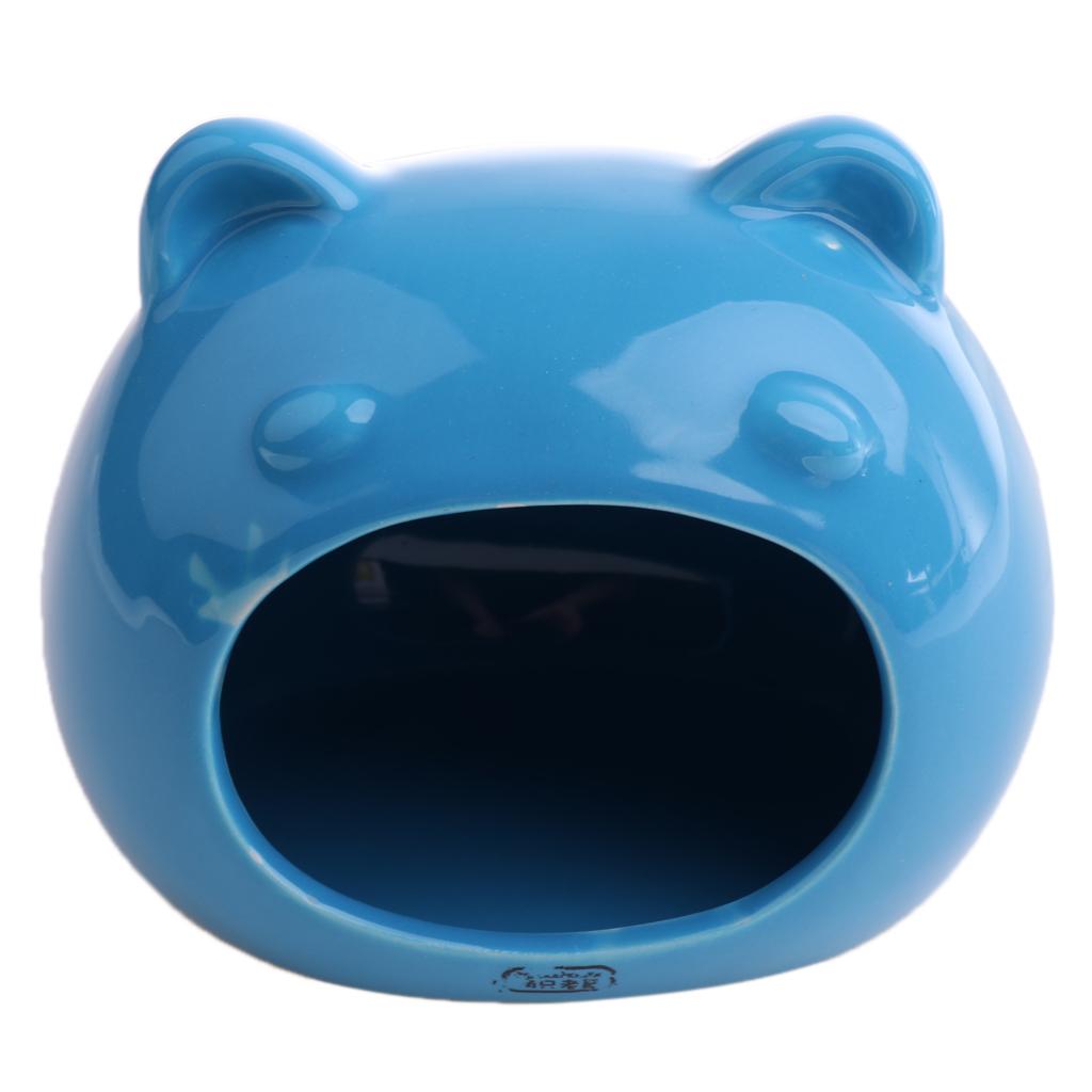 Hamster Bed Bear Shape Comfortable Sleeping Small Animal Pet House
