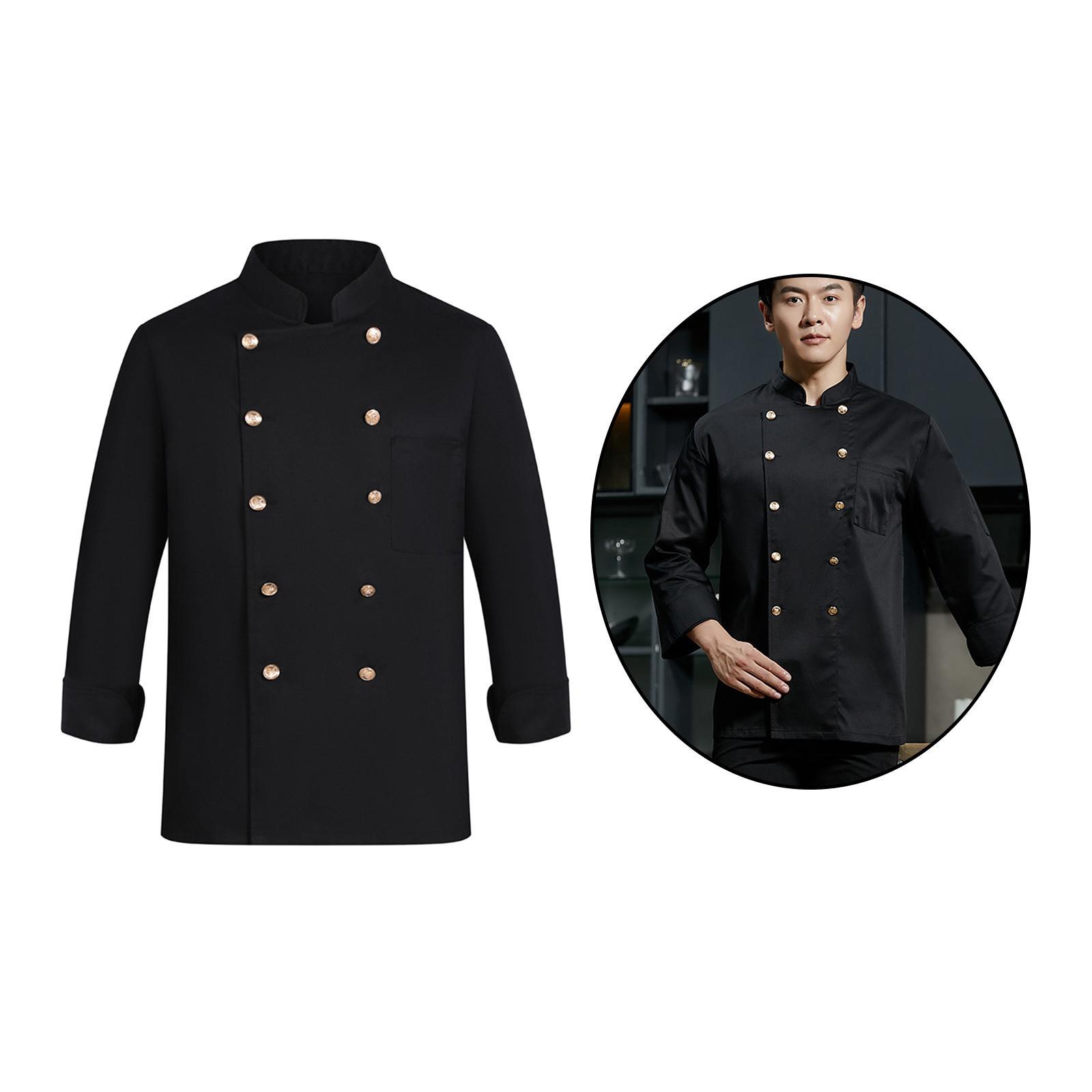 Long Length Sleeve Top Autumn Jacket Workwear for Waiter L Size